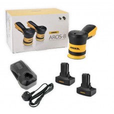 Mirka® - AROS-B 350 77mm max 12V 2x5Ah Orbit 5.0 with UK cable